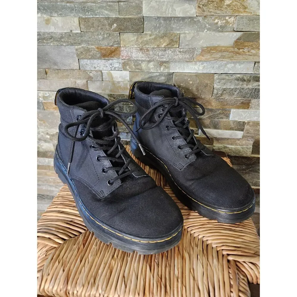 Dr. Martens Bonny Tech Extra Tough Black Lace Up Chukka Boots Men's Size 10 M